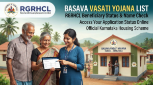 Basava Vasati Yojana beneficiary status check on RGRHCL portal ashraya.karnataka.gov.in