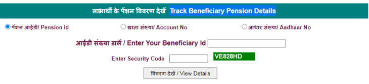Track Beneficiary Pension Details