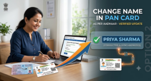 change name in pan card as per aadhaar card