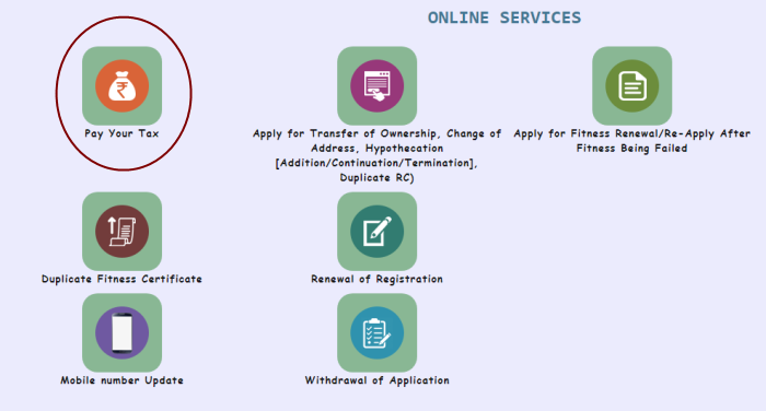 pay your raod tax online