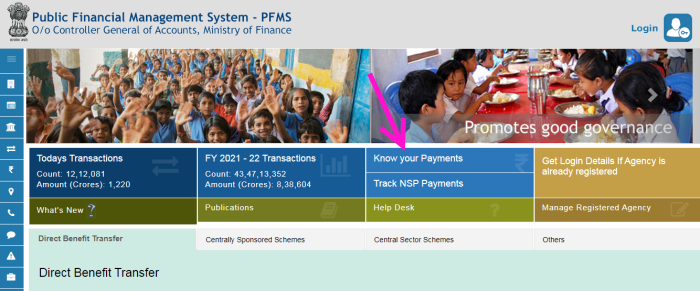 PFMS Portal