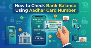 check bank balance using Aadhar Card Number