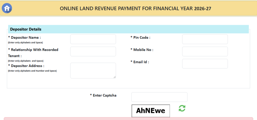 e-Pauti Odisha demand details page