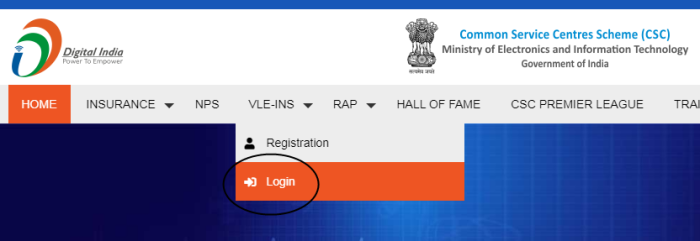 vle insurance login