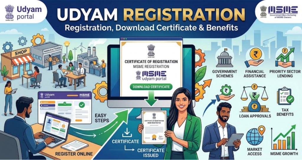 apply for Udyam Registration online
