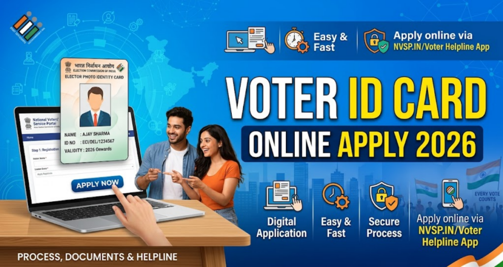Voter ID Card Online Apply 2026