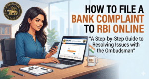 How to File a Bank Complaint to RBI banking ombudsman