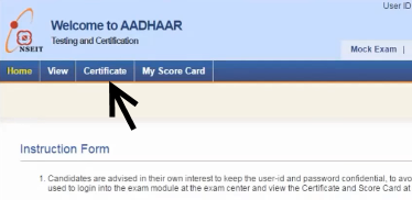 Download NSEIT Certificate