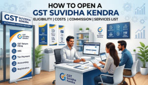 how to open GST Suvidha Kendra