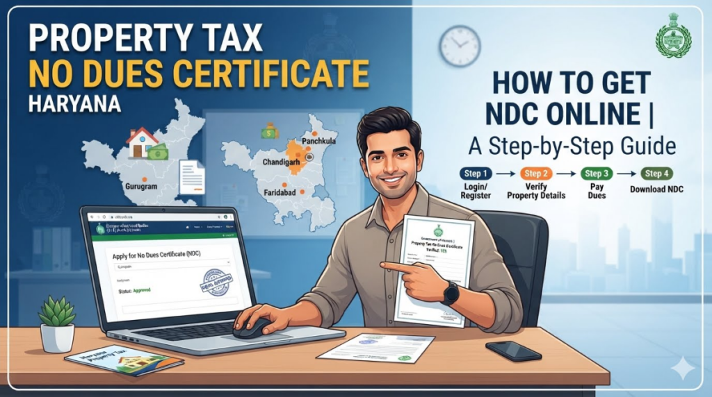 Property Tax No Dues Certificate Haryana 2026 – official portal