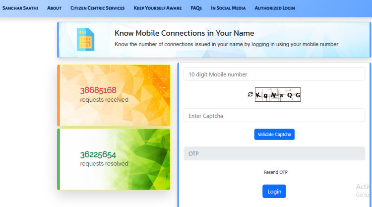 tafcop portal login