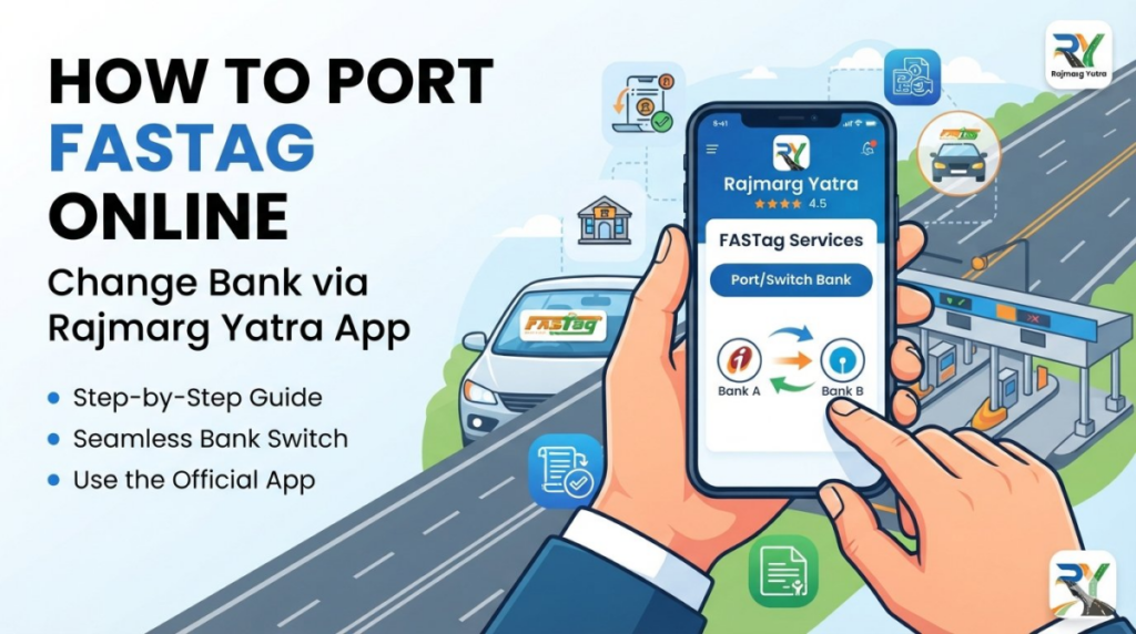 How to Port FASTag Online: Change Bank via Rajmarg Yatra App